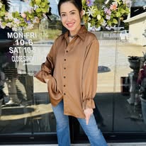 Load image into Gallery viewer, HC - Bronze Satin Classic Beauty Top