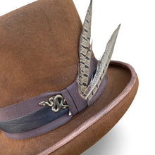 Load image into Gallery viewer, Demon Copperhead - Distressed Top Hat
