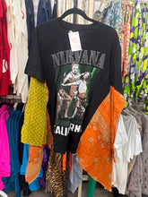 Load image into Gallery viewer, Indi and Sai - Upcycle Kantha Band Tee One OF The Kind