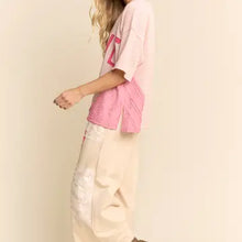 Load image into Gallery viewer, Davi & Dani - Love Daisy Patchwork Top
