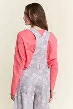 Load image into Gallery viewer, J.nna - Floral Print Denim Overalls
