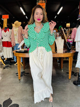 Load image into Gallery viewer, HC - Take Me Away Front Ruffle Top - Green