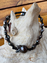 Load image into Gallery viewer, HC Handcrafted  Black Pearl Chocker  - Double Strands
