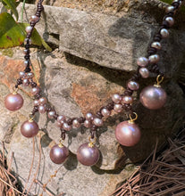 Load image into Gallery viewer, HC -Hannah Love All The Big Balls Pink Pearl Necklace Supper Rare One Of The Kind
