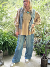 Load image into Gallery viewer, Jaded Gypsy - Among The Stars Pants - Medium Wash