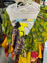 Load image into Gallery viewer, Indi and Sai - Upcycel Kantha Band Tee One OF The Kind