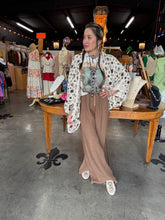 Load image into Gallery viewer, Camille & Co. - Lightweight Crochet Cardigan Sweater