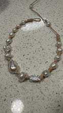Load image into Gallery viewer, HC - Love No Limit White Pearl Chocker ( One Of The Kind )