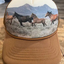 Load image into Gallery viewer, Wild Horses Trucker Hat