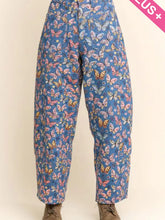 Load image into Gallery viewer, Davi & Dani - Blue Butterfly Pant