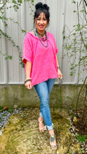 Load image into Gallery viewer, WASHED DOUBLE GAUZE RAGLAN SLEEVE SHIRT