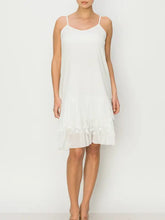 Load image into Gallery viewer, Origami - DRESS EXTENDER WITH ADJUSTABLE STRAPS IVORY