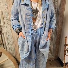 Load image into Gallery viewer, A Rare Bird - Blue Birdie Stitched Shirt