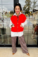 Load image into Gallery viewer, Pixi + Ivy -  Suede Feel Pull On Front Pocket Stretch Pants Brown  Leopard