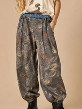 Load image into Gallery viewer, J.nna - The Woodland Denim-Trim Joggers