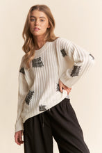 Load image into Gallery viewer, J.NNA - Knit Ribbed Sweater Top