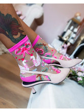Load image into Gallery viewer, Sock Candy - Balletcore Sheer Crew Sock