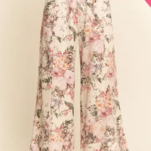 Load image into Gallery viewer, Davi & Dani - Vintage Floral Washed Bottom Pants