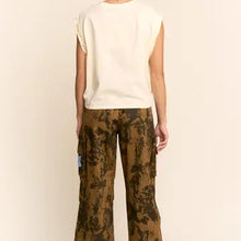 Load image into Gallery viewer, Davi & Dani - Washed Effect Cargo Pants