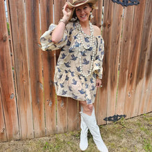 Load image into Gallery viewer, A Rare Bird - Birdie Tunic Shirt Dress