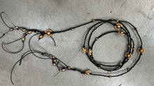 Load image into Gallery viewer, HC Handmade Pearl - Golden Girl Sunflower Necklace 102”
