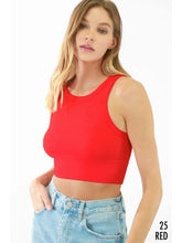 Load image into Gallery viewer, NIKIBIKI - Chevron Highneck Crop Top