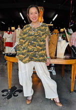 Load image into Gallery viewer, Bluevelvet - Camo Print Paint Splash Loose Shirt