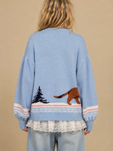 Load image into Gallery viewer, J.nna - "Dachshing Through the Snow" Holiday Knit