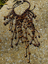 Load image into Gallery viewer, HC - Handmade Lady Gold Pearls Necklace