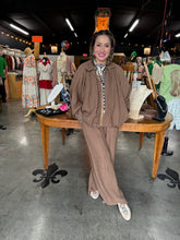 Load image into Gallery viewer, Camille & Company - Linen Front Zippered Jacket