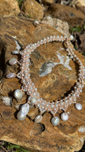 Load image into Gallery viewer, HC - She Is The Queen White Pearls Necklace 17"-24"