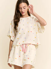 Load image into Gallery viewer, J.nna - Multicolor Polkadot 2 Pc Short Set