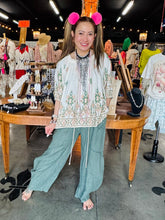 Load image into Gallery viewer, Karamel Collection - Linen Balloon Pant - Sage Green