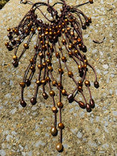 Load image into Gallery viewer, HC - Handmade Lady Gold Pearls Necklace