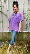 Load image into Gallery viewer, WASHED DOUBLE GAUZE RAGLAN SLEEVE SHIRT