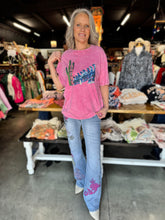 Load image into Gallery viewer, Turquoise Haven - Howdy Fence Line Tee