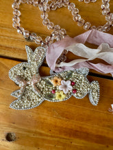 Load image into Gallery viewer, A Rare Bird - Beaded Hopping Bunny Necklace
