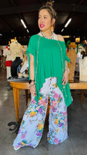 Load image into Gallery viewer, Palazzo Linen Flower Pant