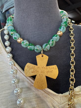 Load image into Gallery viewer, Hidden Truth Jewelry- Prov. 3:5Cross Necklace