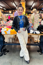 Load image into Gallery viewer, Faux Leather Pant with Adjustable Paracord Lock at Waist and Ankle - Style Rack - Cream