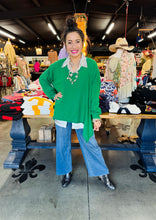 Load image into Gallery viewer, Pixi + Ivy - Free flow top - Green