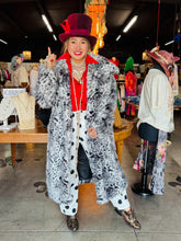Load image into Gallery viewer, HCB - Luxurious Faux Fur Coat with A Bold Leopard Coat