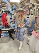 Load image into Gallery viewer, A Rare Bird - Denim Slip Dress