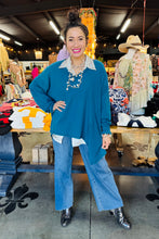 Load image into Gallery viewer, Pixi + Ivy - Free flow top - Teal