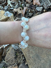 Load image into Gallery viewer, HC -Simple Double White Pearls Bracelet