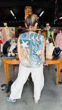Load image into Gallery viewer, Star Patchwork Linen Vest