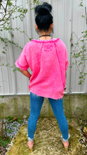 Load image into Gallery viewer, WASHED DOUBLE GAUZE RAGLAN SLEEVE SHIRT