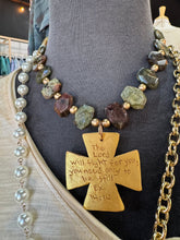 Load image into Gallery viewer, Hidden Truth Jewelry- Ex. 14:14 Cross Necklace