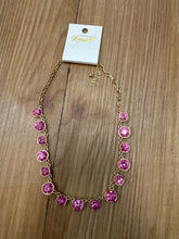 Load image into Gallery viewer, The King Collection - Mixed Shape Jeweled Necklace
