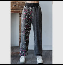 Load image into Gallery viewer, Oli & Hali - Washed Star Applique Jogger Pants